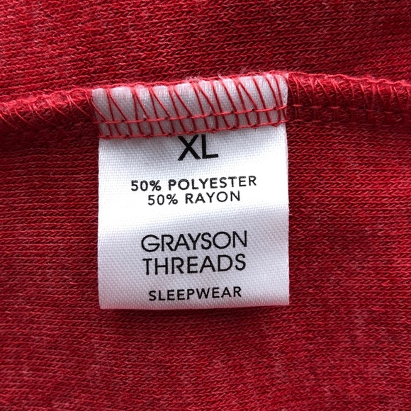 Grayson Threads Red Graphic "All I Want for Xmas is Dogs" Pullover Sweatshirt - Picture 6 of 7